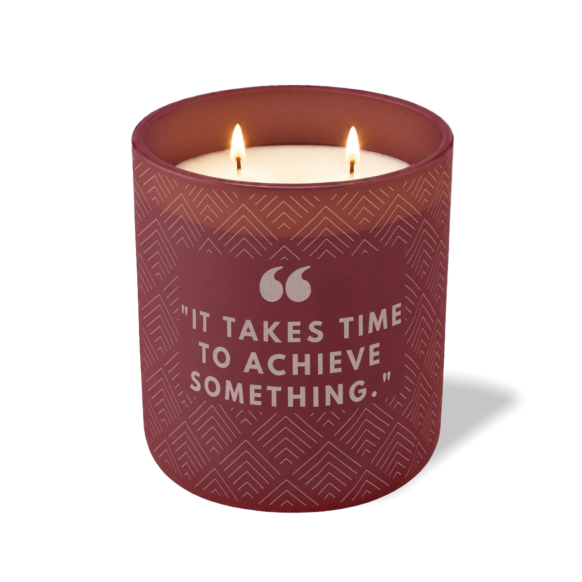 It Takes Time to Achieve Something | 12 oz Candle