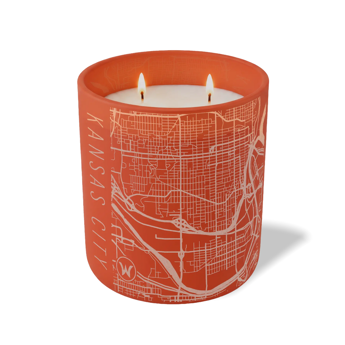 Kansas City Map | 12 oz Candle