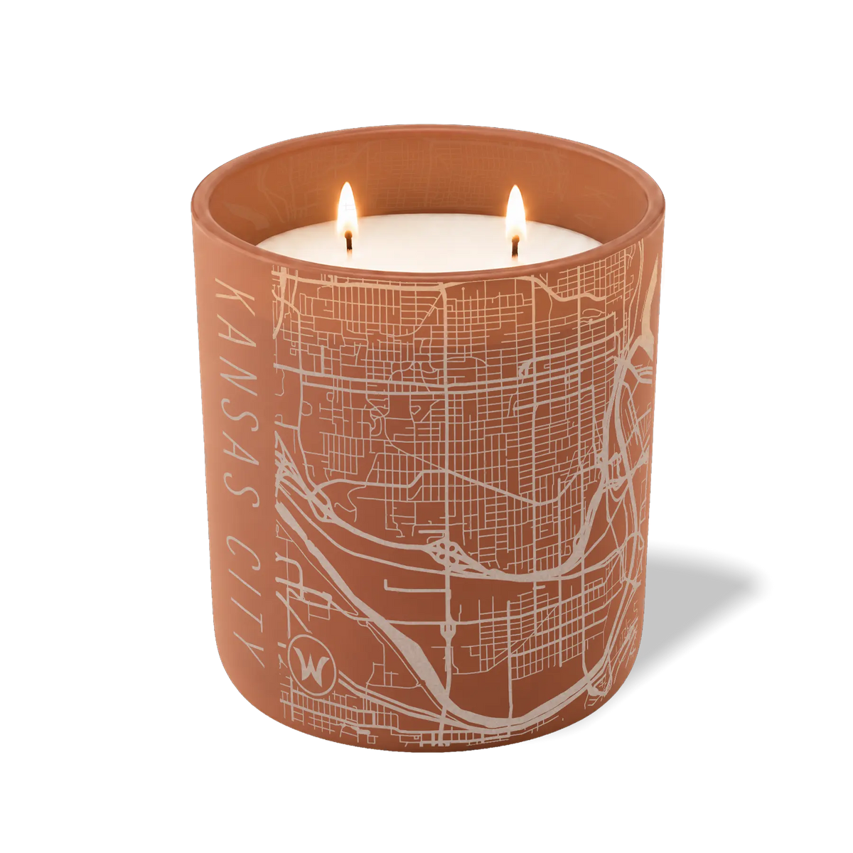 Kansas City Map | 12 oz Candle
