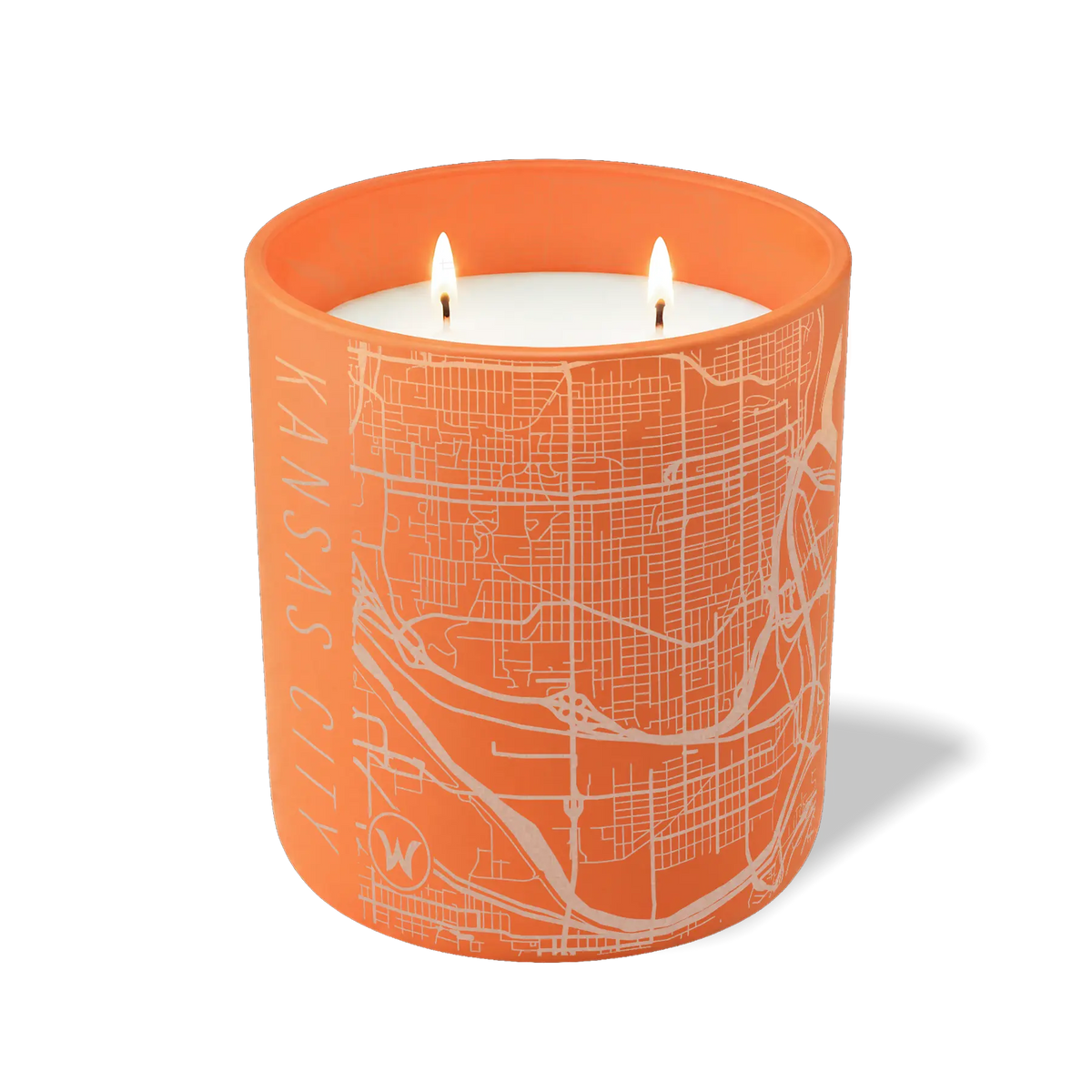 Kansas City Map | 12 oz Candle