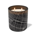 Wild Journey Custom Etched St Louis Map 12 oz Studio Series Candle in Black