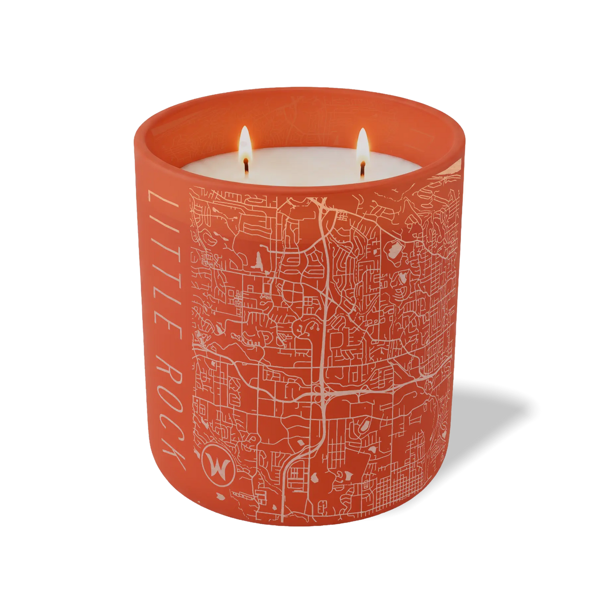 Little Rock AR Map | 12 oz Candle
