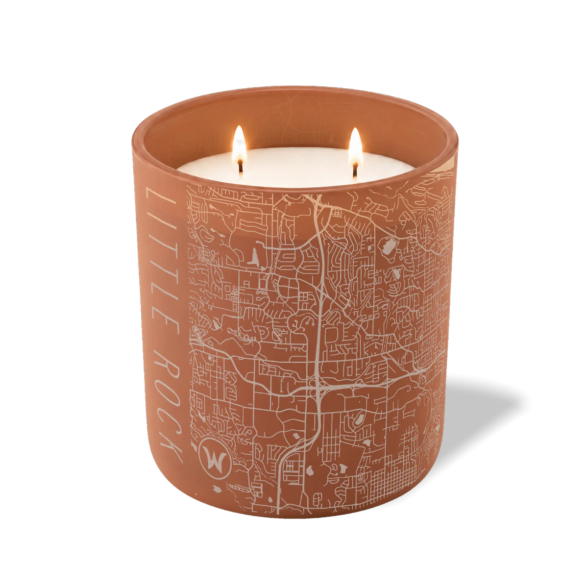 Little Rock AR Map | 12 oz Candle