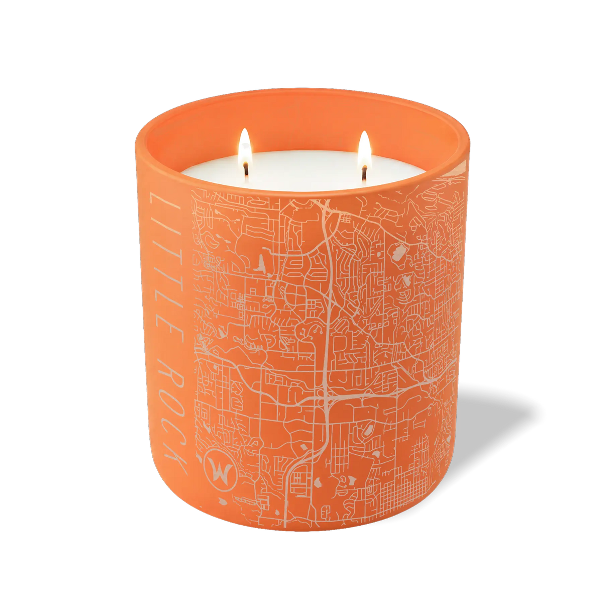 Little Rock AR Map | 12 oz Candle