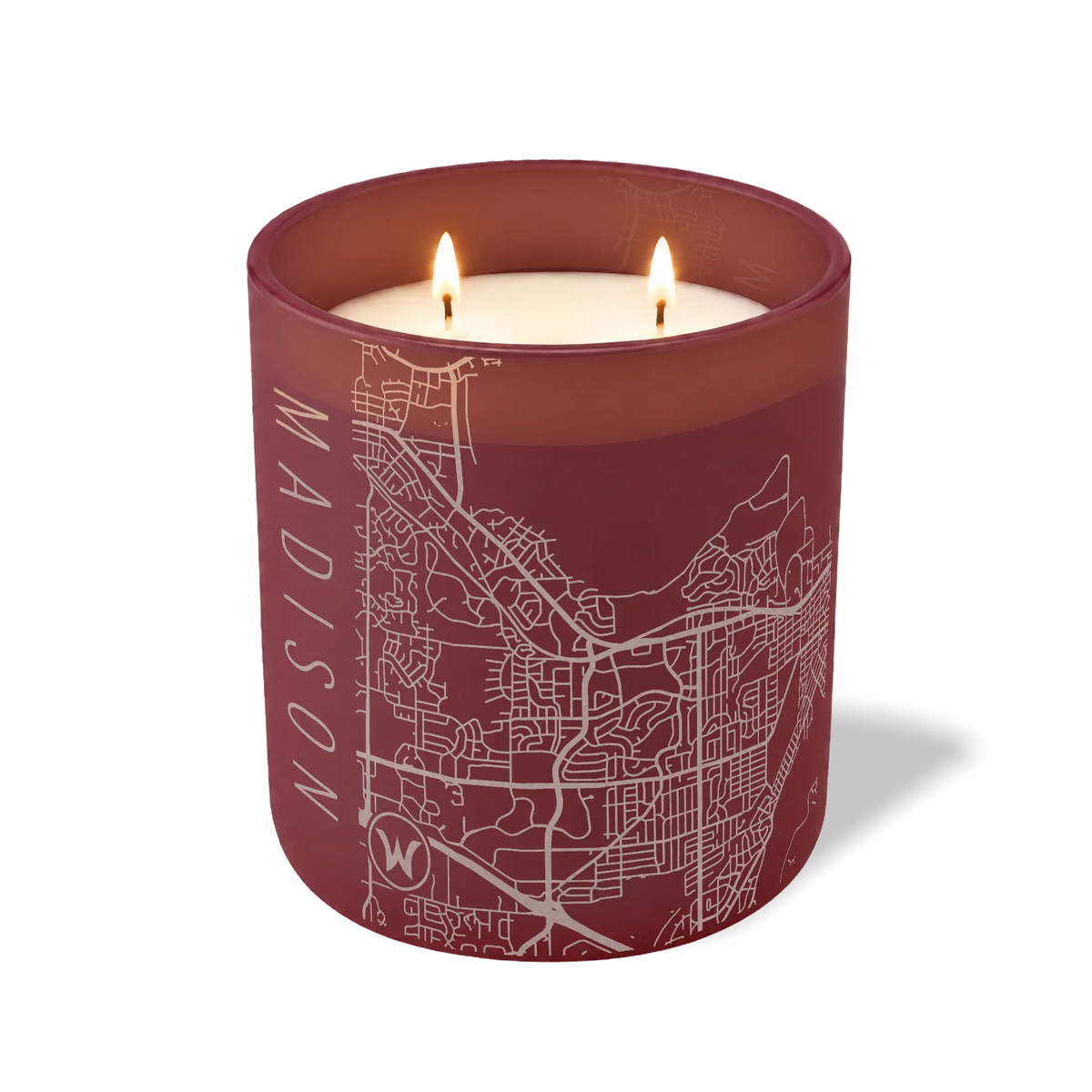 Madison WI Map | 12 oz Candle