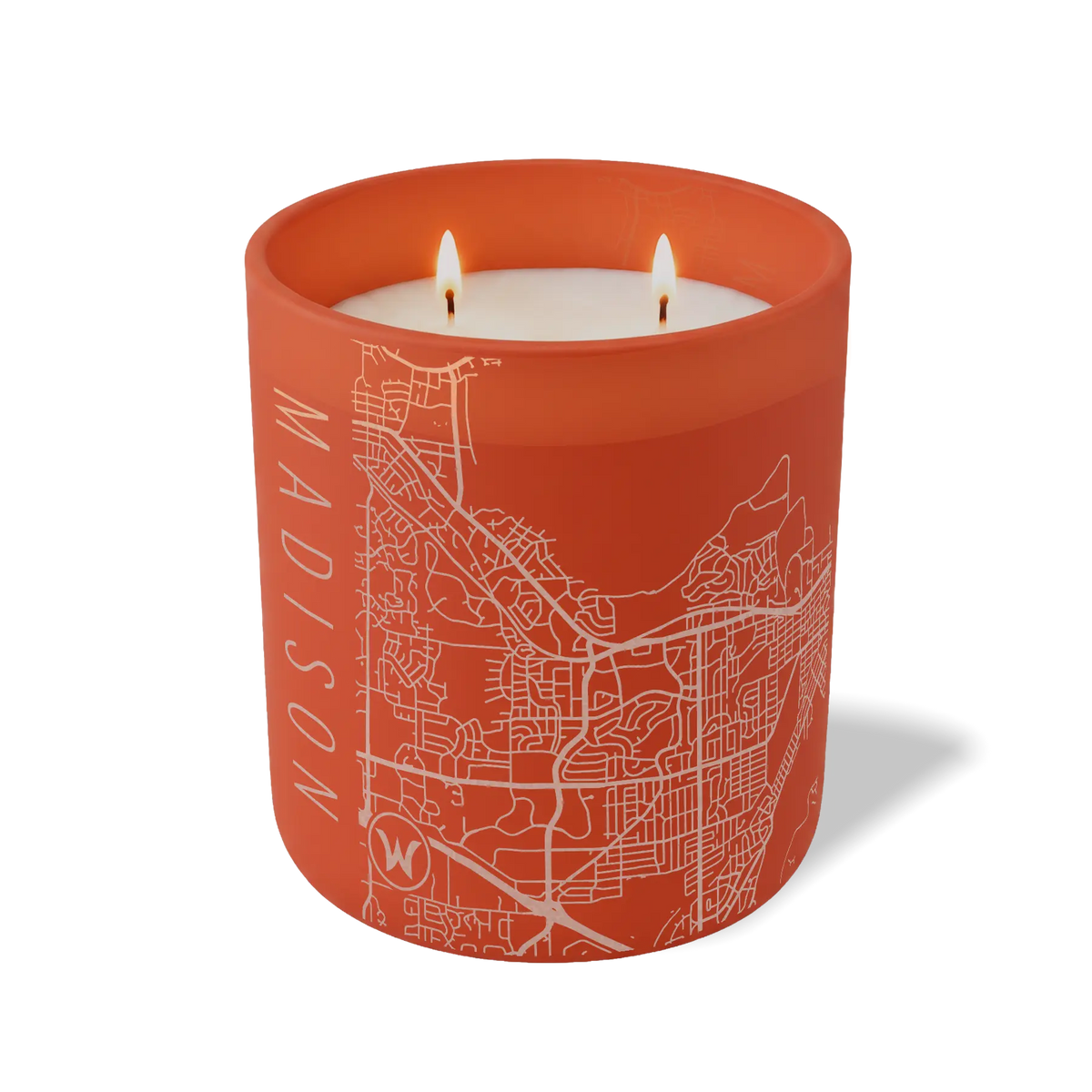 Madison WI Map | 12 oz Candle