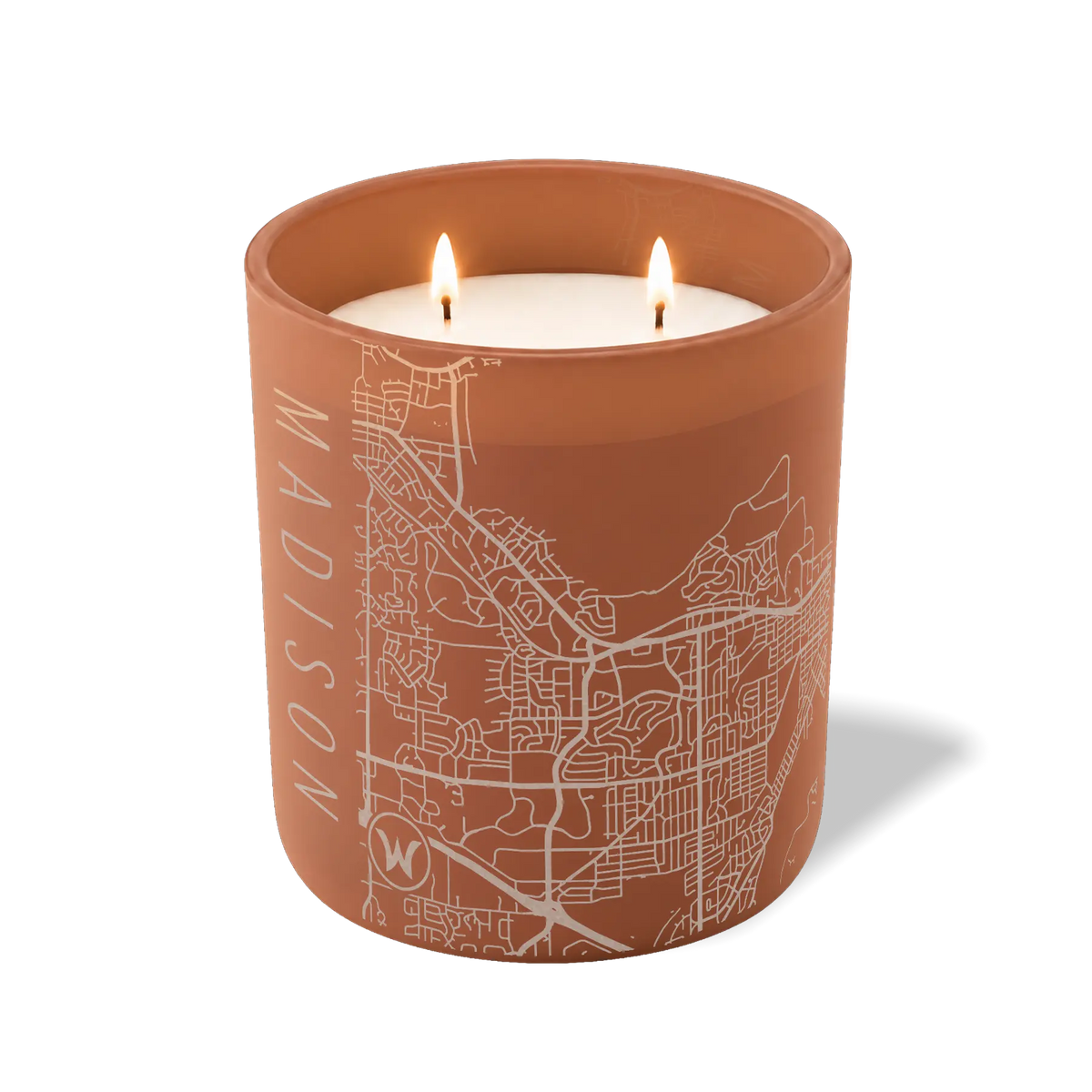 Madison WI Map | 12 oz Candle