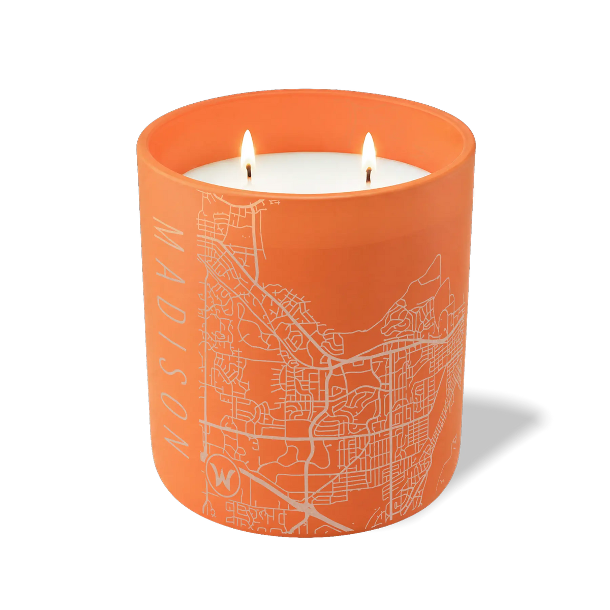 Madison WI Map | 12 oz Candle