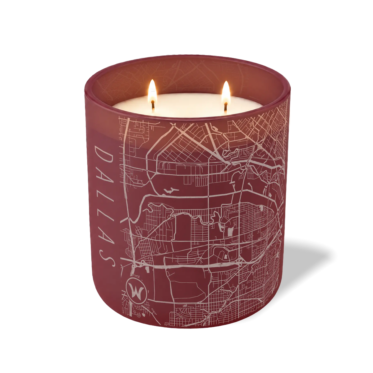 Dallas Map | 12 oz Candle