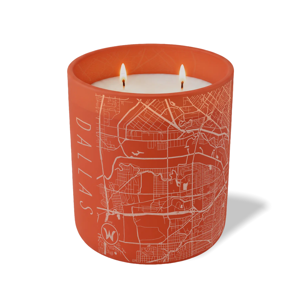 Dallas Map | 12 oz Candle