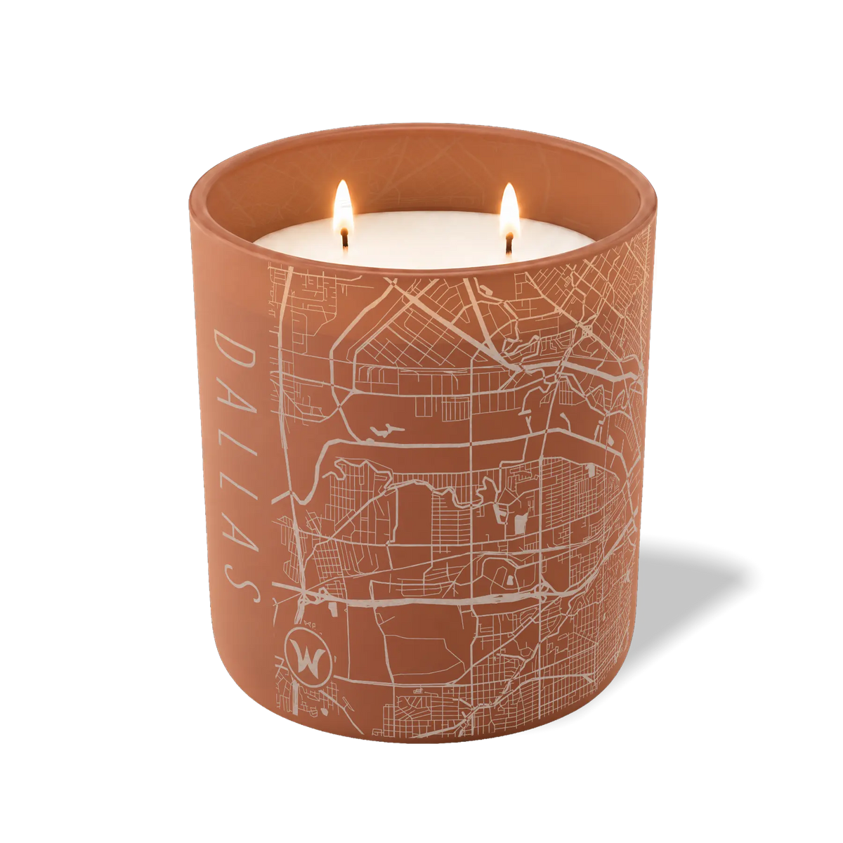 Dallas Map | 12 oz Candle