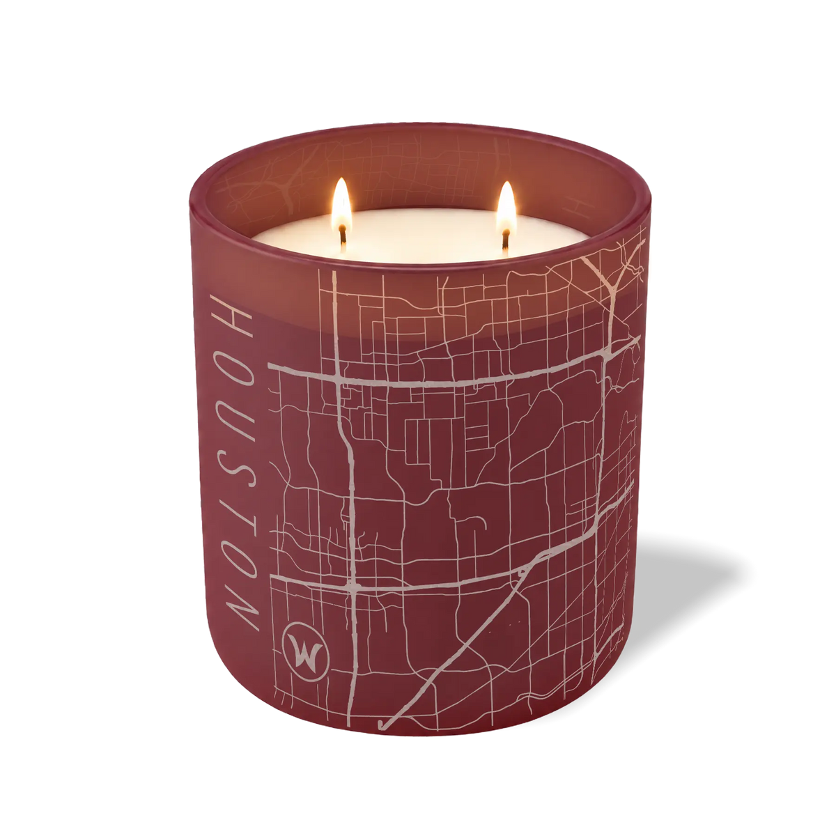 Houston Map | 12 oz Candle