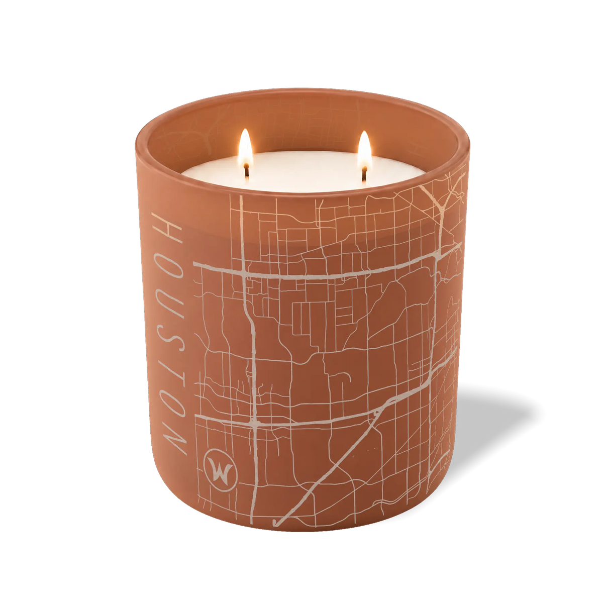 Houston Map | 12 oz Candle