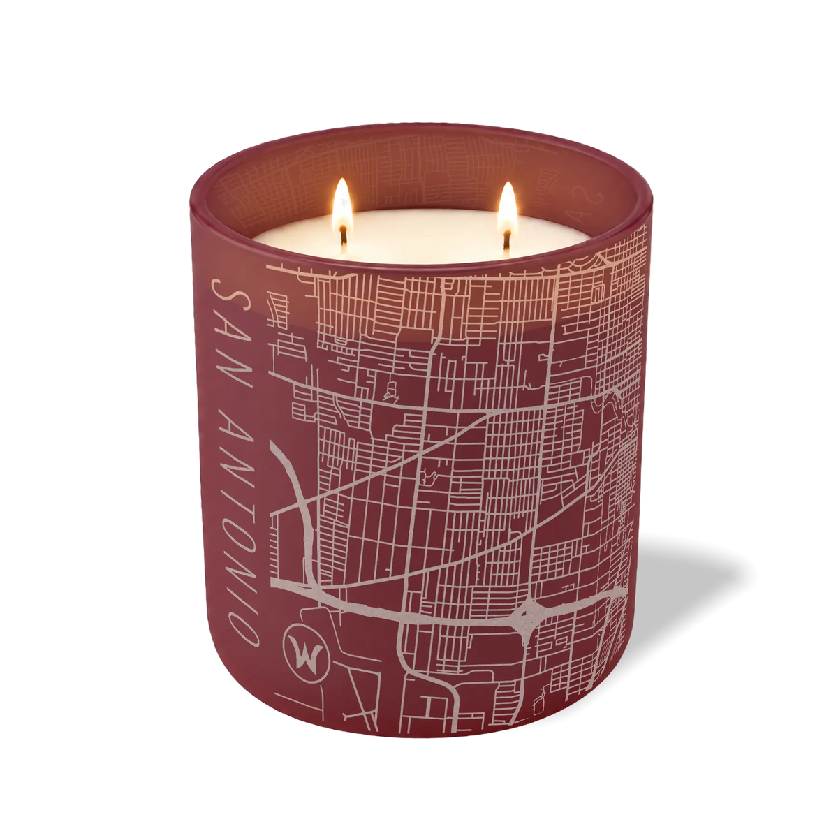 San Antonio Map | 12 oz Candle