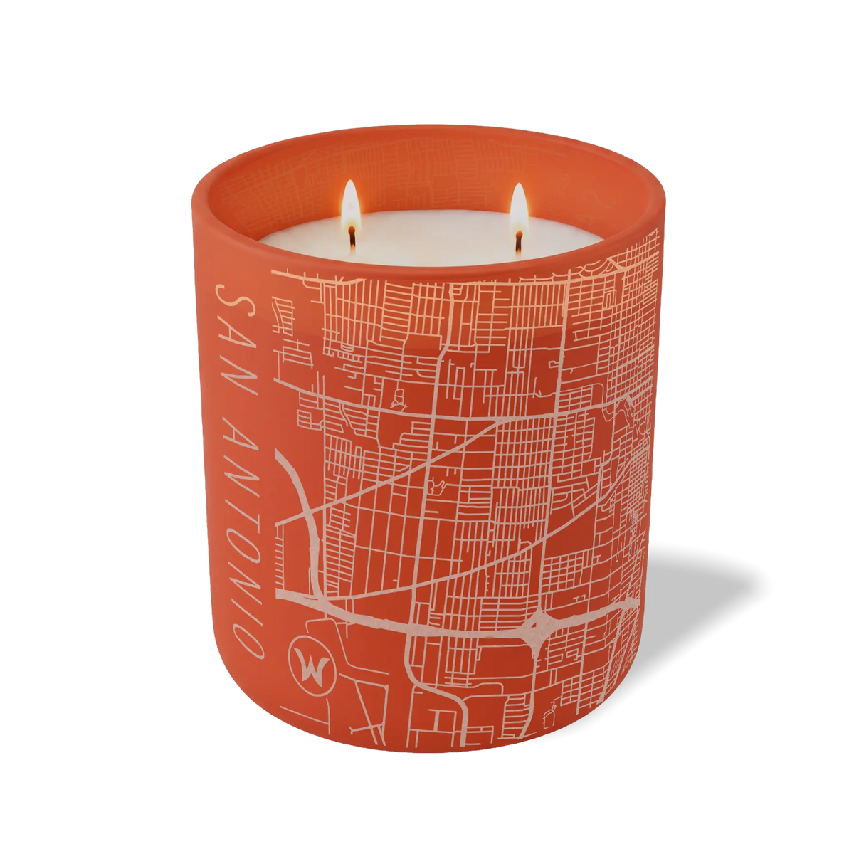 San Antonio Map | 12 oz Candle