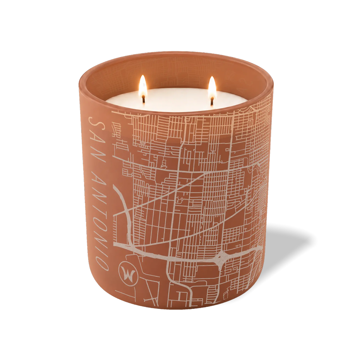 San Antonio Map | 12 oz Candle