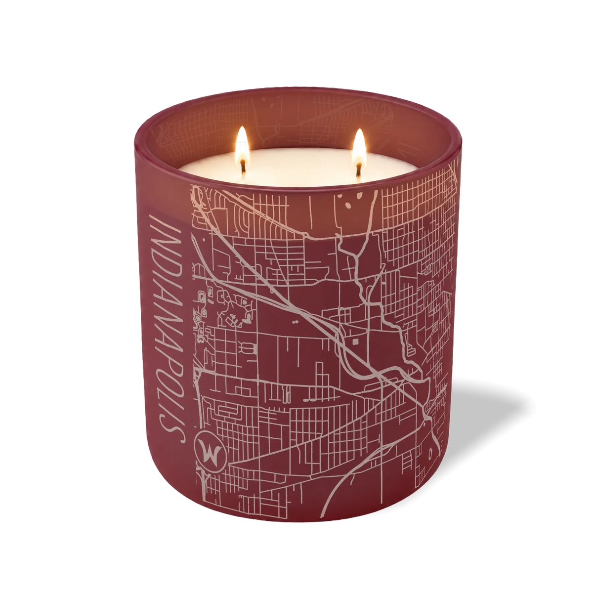 Indianapolis Map | 12 oz Candle