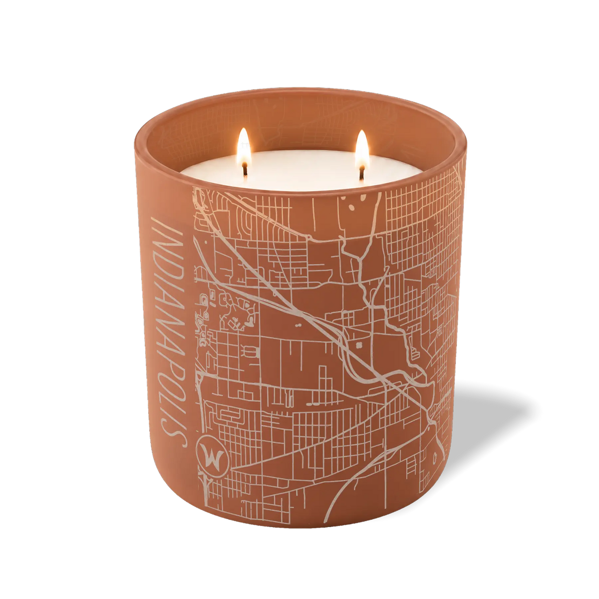 Indianapolis Map | 12 oz Candle