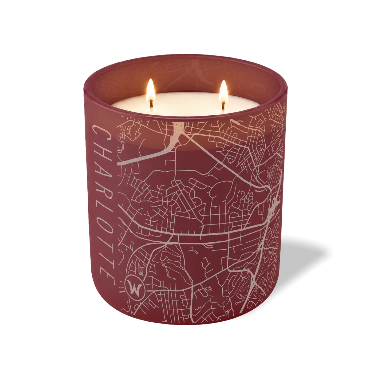 Charlotte Map | 12 oz Candle
