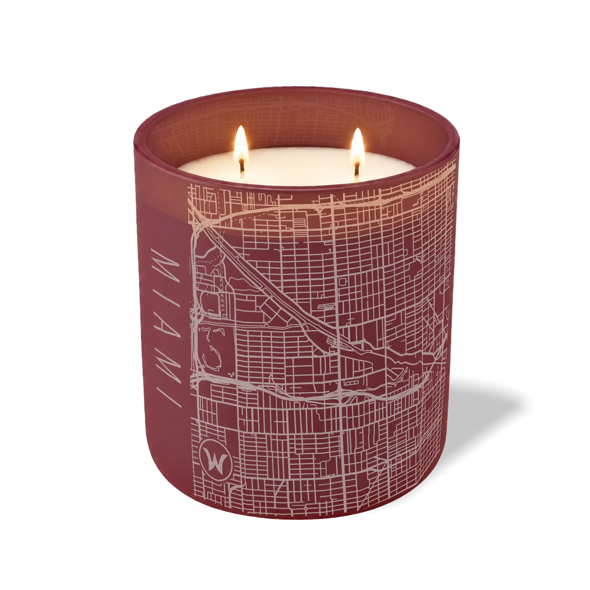 Miami Map | 12 oz Candle