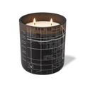 Wild Journey Custom Etched Phoenix Map 12 oz Studio Series Candle in Black
