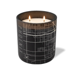 Wild Journey Custom Etched Phoenix Map 12 oz Studio Series Candle in Black