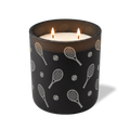 Wild Journey Custom Etched Tennis Time 12 oz Studio Series Candle in Black