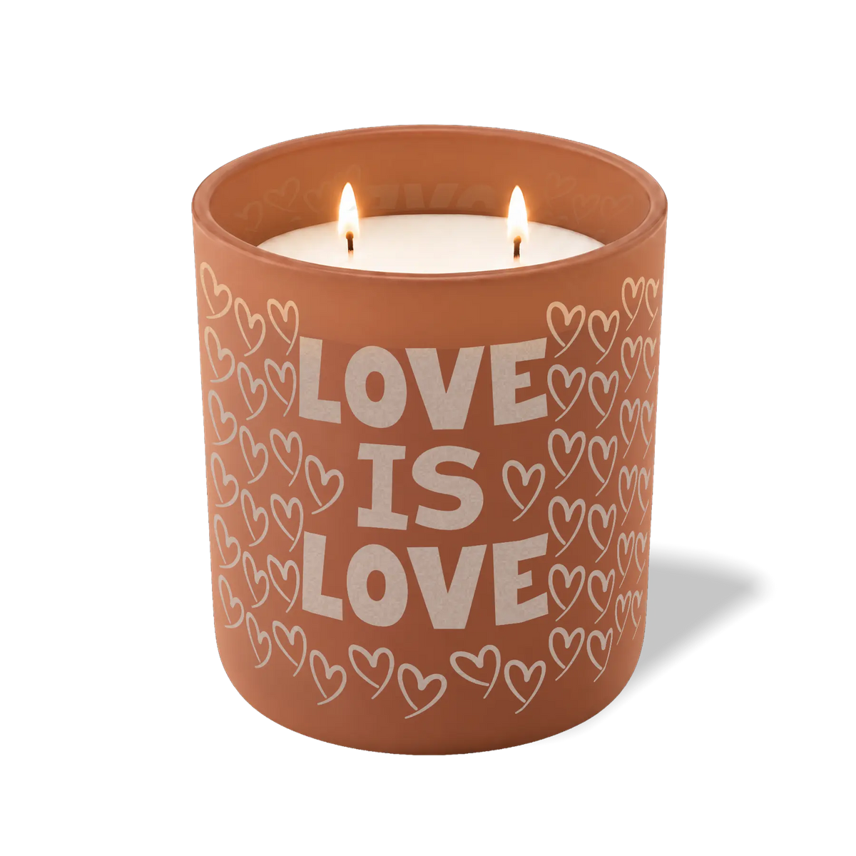 Love is Love Hearts | 12 oz Candle