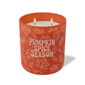 Wild Journey Custom Etched Pumpkin Spice Season 12 oz Studio Series Candle in Canyon