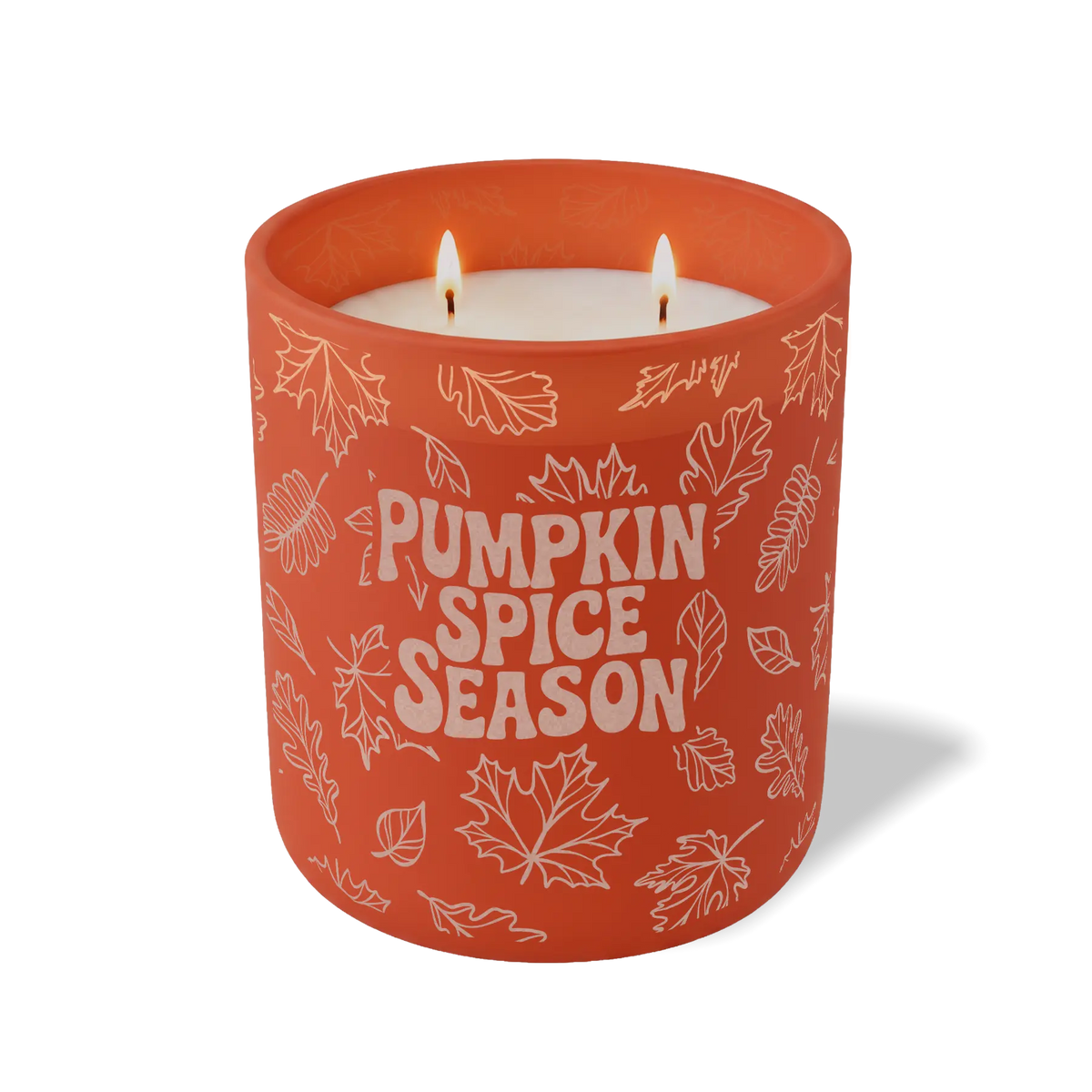 Wild Journey Custom Etched Pumpkin Spice Season 12 oz Studio Series Candle in Canyon