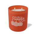 Wild Journey Custom Etched Feeling Pumpkin Spicy 12 oz Studio Series Candle in Canyon