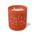 Wild Journey Custom Etched Feels Like Fall 12 oz Studio Series Candle in Canyon