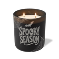 Wild Journey Custom Etched Spooky Season 12 oz Studio Series Candle in Black