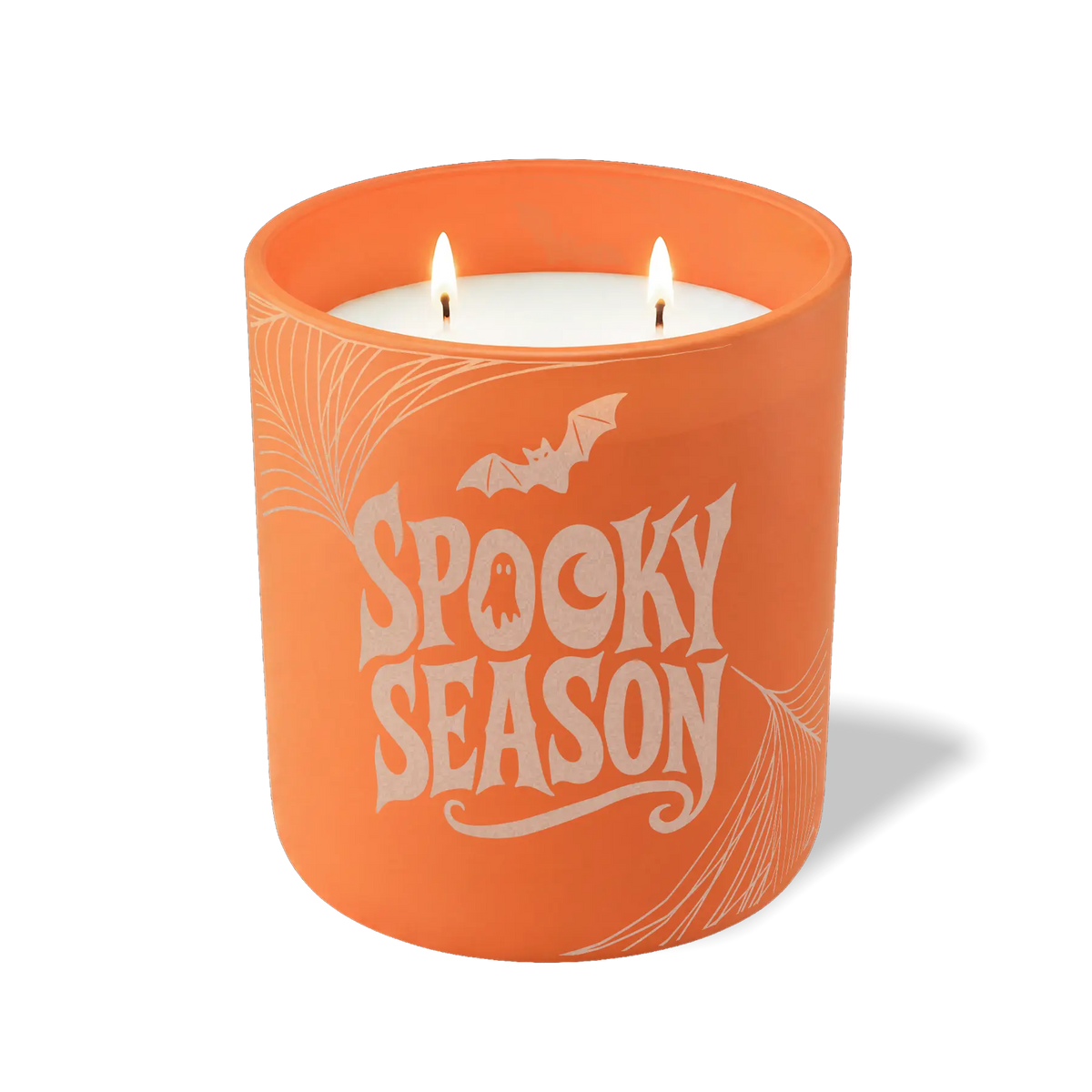 Wild Journey Custom Etched Spooky Season 12 oz Studio Series Candle in Tangy Orange