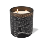 Wild Journey Custom Etched Toronto Map 12 oz Studio Series Candle in Black