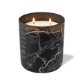 Wild Journey Custom Etched Ottawa Map 12 oz Studio Series Candle in Black