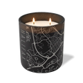 Wild Journey Custom Etched Halifax Map 12 oz Studio Series Candle in Black
